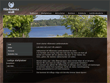 Tablet Screenshot of hacknestastall.se